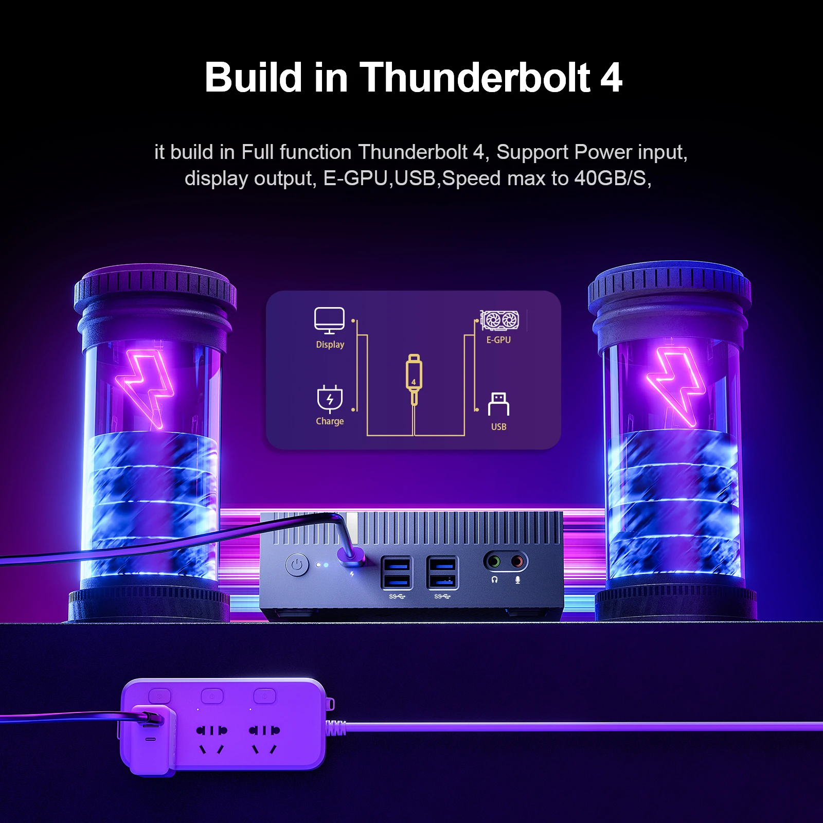 IT12 Mini PC Gaming Desktop Computer Intel i9 13900H/12900H - Chatreey