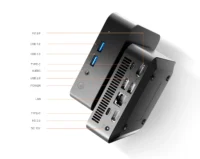 The Chatreey T9H mini PC comes with a variety of ports, including 4 USB 3.0, 2 Type-C, ,1 audio, and 1 HDMI port, meeting everyday needs.